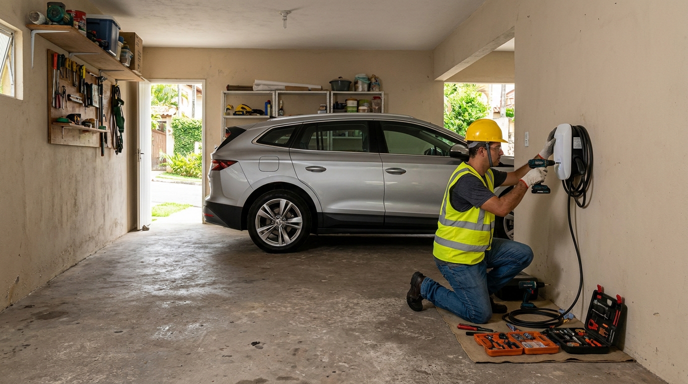 Instalação em Garagem ou Condomínio em Governador Valadares‑MG